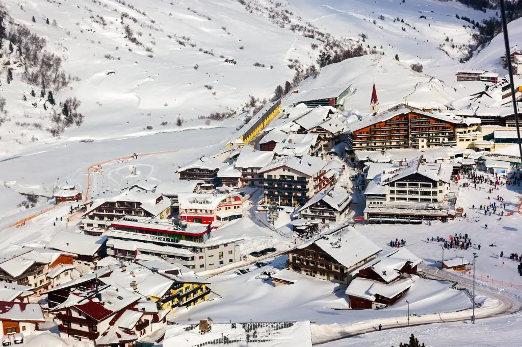 Vuoristohiihtokeskus Obergurgl Itävalta