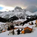 Lech-Zurs am Arlberg Vorarlberg Itävallan Alpit Itävalta Itävalta