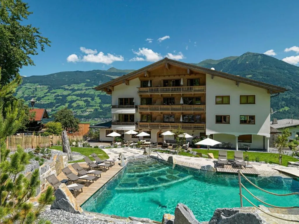 Aster natur idylle im zillertal