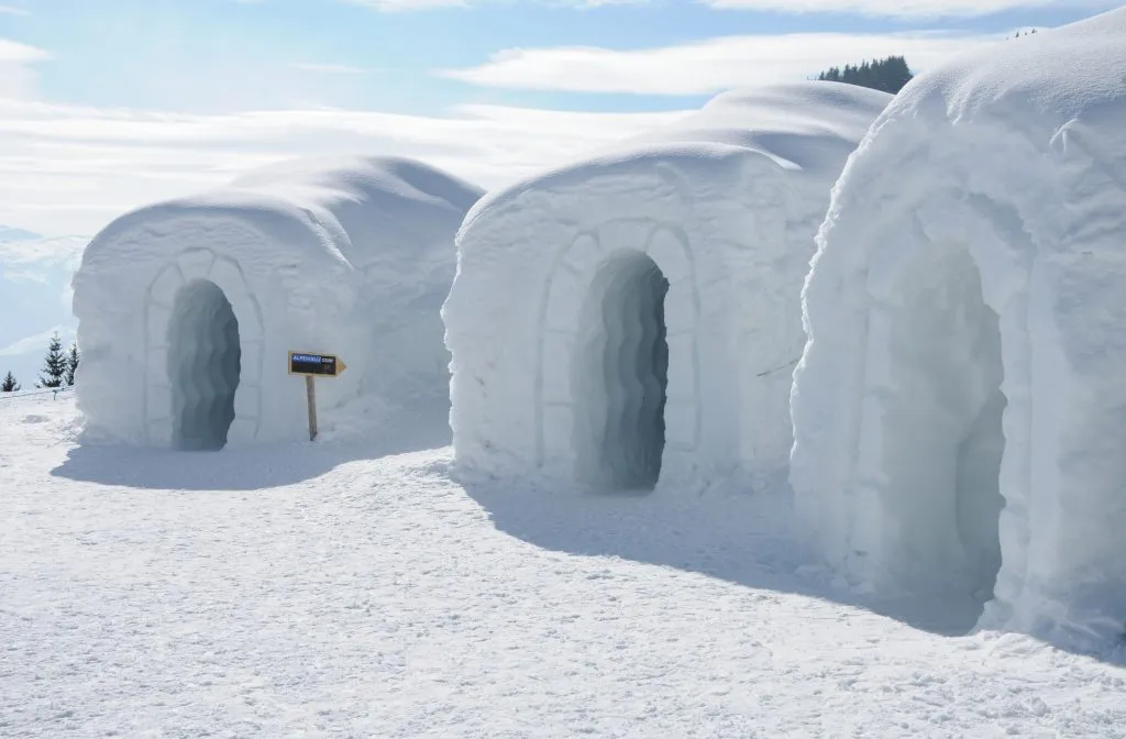 Iglu Dorf Brixenissä