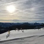 Skipiste am Hartkaiser in Ellmau in Tirol (keine erkennbaren Personen)