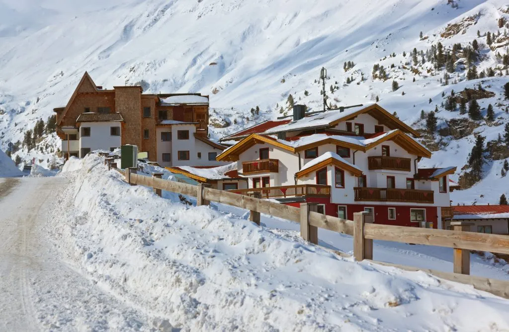Vuoristohiihtokeskus Obergurgl Itävalta
