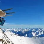 Hochgurgl Obergurgl Otztalin hiihtokeskus Länsi-Tirolissa Itävallan Alpeilla Itävalta Itävalta