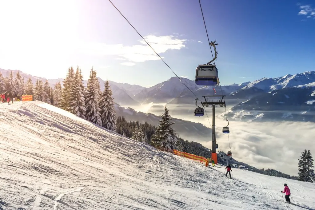 Gurgl, Ski fahren, Talvi