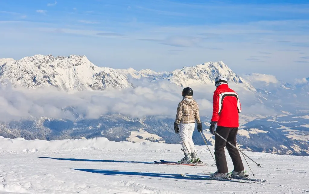 Stazione sciistica di Schladming . Austria