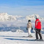 Stazione sciistica di Schladming . Austria